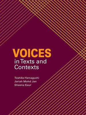 cover image of Voices in Texts and Contexts